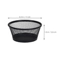 thumbnail image 3 of Miangastore 3Pcs Mesh Paper Clip Holder Desktop Paperclip Containers Desk Binder Clips Storage Holder, 3 of 8