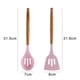 thumbnail image 2 of Utensilios de cocina del silicón de la cocina, sistema del utensilio de cocina de 2 piezas, utensilios de cocina de madera fáciles de limpiar, 2 of 5