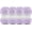 Lilac, variant on 1Skein/4Skeins Polyester Fluffy Soft Chunky Bulky Weight #5 Yarn for Crocheting and Knitting , 3.52oz/Roll , 87Yds/Roll
