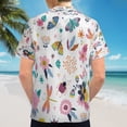 thumbnail image 6 of High Quality Hawaiian Shirts for Men Short Sleeve Aloha Beach Shirt Floral Summer Casual Button Down Shirts Blouses MW7R2F, 6 of 7