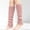 Light Pink, variant on Outfmvch leg warmers Leg Warmers for Women 80s 90s Outfit Fashion Ribbed Leg Socks Fashion Y2k Accessories Sports Yoga knee high leg warmers Beige One Size