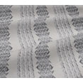 thumbnail image 4 of oneOone Cotton Jersey Gray Fabric Leaves|Geometric & Mandala Watercolor Craft Projects Decor Fabric Printed By The Yard 58 Inch Wide, 4 of 4