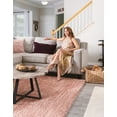 thumbnail image 5 of Jill Zarin Shaggy Chic Collection Area Rug - Shaggy (4' x 6' Rectangle Grapefruit Pink), 5 of 11