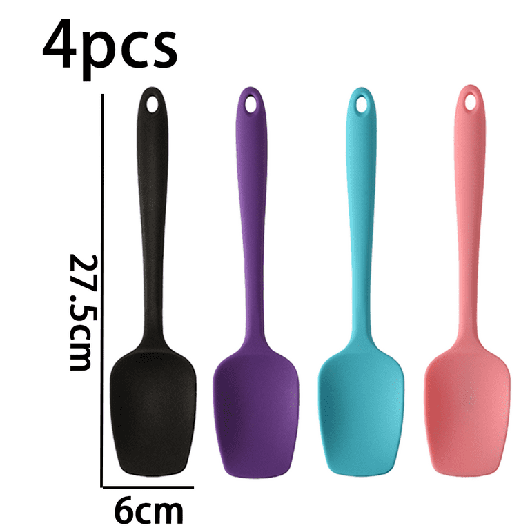 Silicone Spoon Spatula, Small Mini Spatula, Seamless Silicone