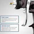 thumbnail image 2 of Pistola De Pintura Pistola pulverizadora de pintura de aire automotriz SK100 HVLP neumática para pared de muebles de coche DIY, 2 of 8