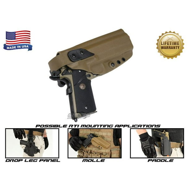 G-Code XST RTI 1911 Right Hand Holster ( Coyote )