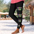 thumbnail image 5 of Babcutegg Carnival Yoga Pants for Women Gym Pants Full Length Tight Fitting Quick Dry Straight Leg Sport Clothes for Women Black Size 2XL, 5 of 5