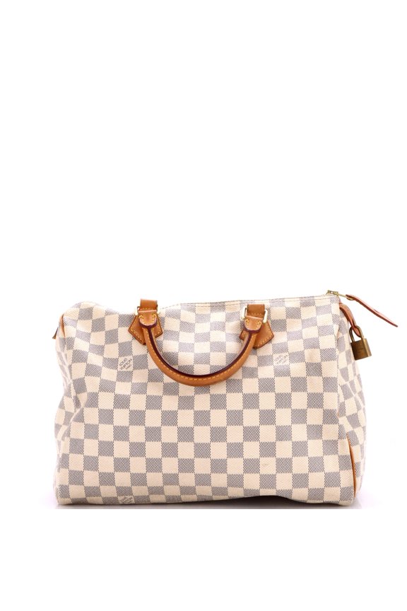 Pre-Owned Speedy Handbag Damier 30 By Rebag