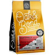 Oak & Bond Coffee Co. Guatemala Single Origin Coffee, Medium Roast, 12 oz. Bag, 100% Arabica, Exceptional 93 Point Rated