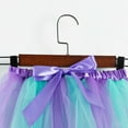 thumbnail image 4 of XIMIN Layered Ballet Tulle Rainbow Mermaid Tutu Skirt for Little Girls Dress Up Girls Tulle Skirts with Lining A-line Mesh Costume Birthday Party Skirt (18-24 Months, Mint Green), 4 of 4