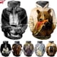 thumbnail image 4 of Sudadera con capucha con gráfico de oso polar para hombre, ropa con diseños geniales, sudaderas con capucha con estampado de osos pardos en 3D, jerséis para mujer, sudaderas con capucha de moda Haraju, 4 of 5