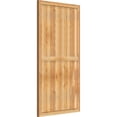 thumbnail image 3 of 32 1/4"W X 60"H Timbercraft Six 5 3/8" Boards Framed Board-N-Batten Shutters, Rough Sawn Western Red Cedar (Per Pair), 3 of 13