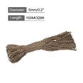 thumbnail image 2 of Polypropylene Rope Braid Cord 328ft/100M 7-Strand Core 0.2"(5mm) Dia Orange and Army Green, 2 of 6