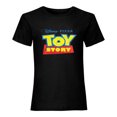thumbnail image 1 of Toy Story Womens Distressed Logo Boyfriend T-Shirt, 1 of 5