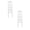 Black 2PCS, variant on 1PCS Garden Stand for Climbing Plants Frame Climbing Vine Stand Plant Support Rustproof Metal Plant Tower for Indoor Pots Vegetables Cucumber Flowers