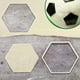 thumbnail image 5 of Cortadoras de Galletas con de FúTbol, Cortadora Hexagonal de Fondant para Pastel de FúTbol para Cocina, Herramientas de DecoracióN de Pasteles DIY, 5 of 5
