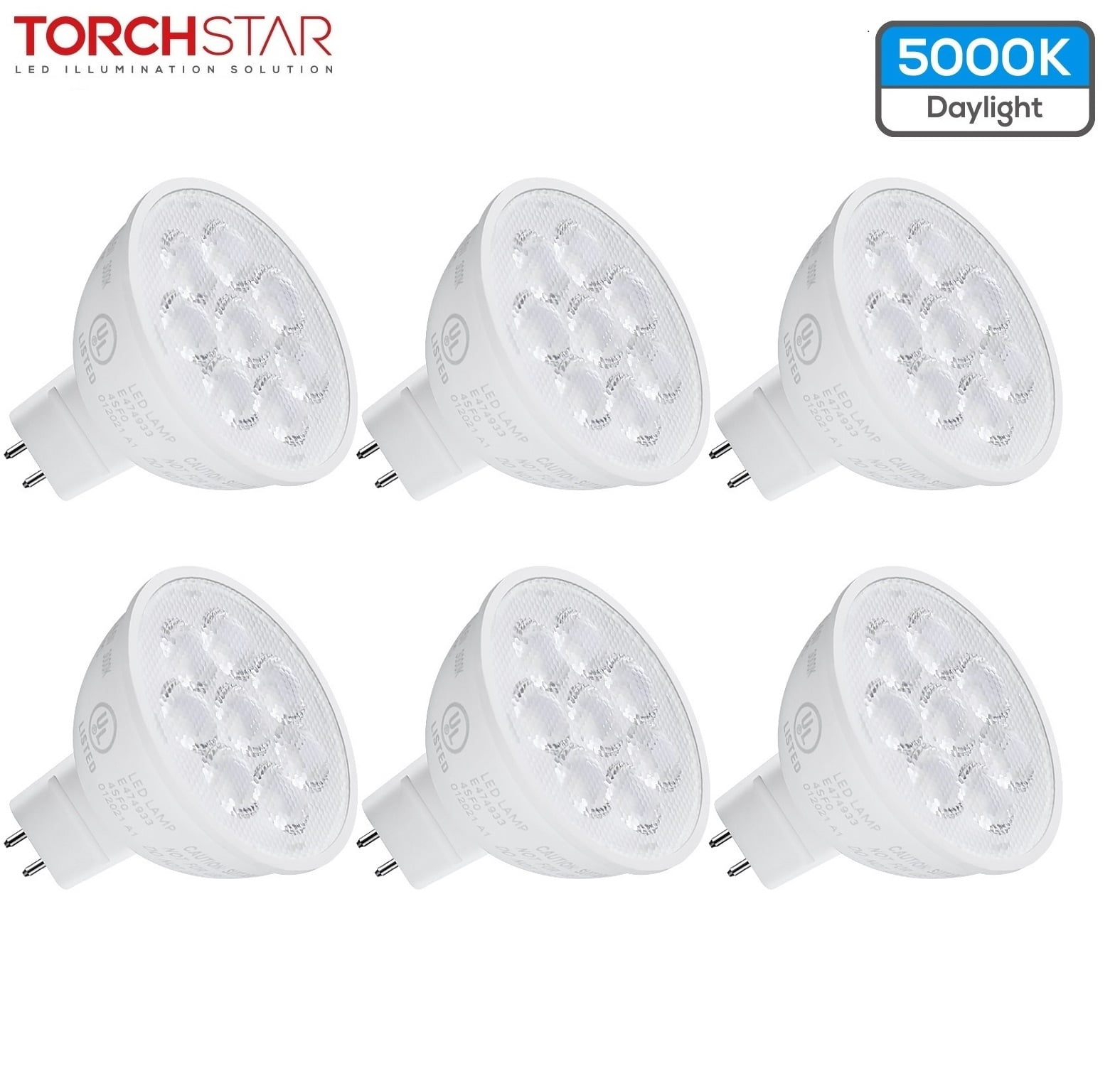 48 LED Bulb Lamp Spotlight g5.3 gu5.3 12v 50mm mr16 cold low consumption 