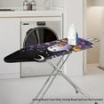 thumbnail image 2 of HELLHERO Ironing Board Cover 15x54 Inch Ghost Daisy Iron Board Cover Steam Iron Board Cover Standard Full Size 3 Hook and Loop Fastener Strap, 2 of 5