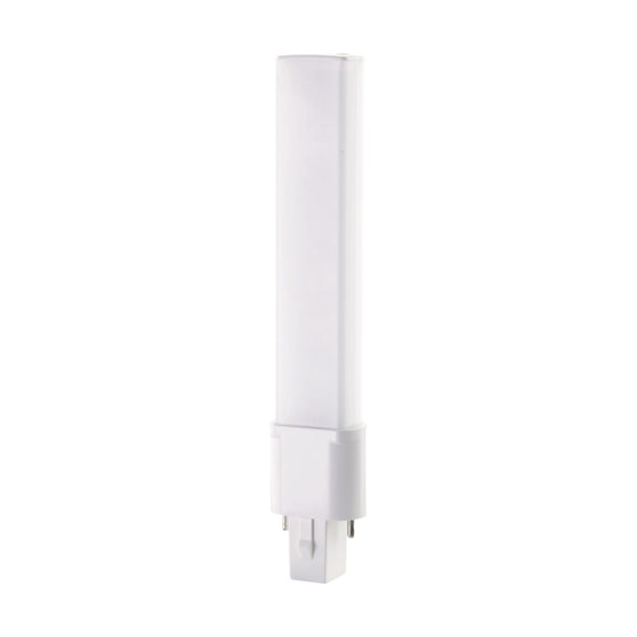 Satco 9W Equivalent PL G23 Warm White Ballast Bypass LED Light Bulb S18400