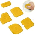 thumbnail image 2 of 5pcs Silicone Sealant Tool Spreader Finish Kit Caulk Tile Grout Applicator, 2 of 7