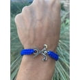 thumbnail image 3 of Sportybella Field Hockey Charm Bracelet, Field Hockey Jewelry Gifts, for Field Hockey Players, Teams and Coaches (Blue), 3 of 5