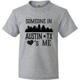 thumbnail image 3 of Inktastic Austin Texas Someone Loves Me Skyline Youth T-Shirt, 3 of 5