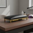 thumbnail image 3 of Reposabrazos De Altura Ajustable, Portátil Y Plegable, Para Manicura, Almohada Plegable Que Ahorra Espacio Para Uso Doméstico, Color Negro, Para Una Sola Mano. Reposamanos individual negro, 3 of 9