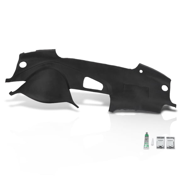 Black Dash Board Cover Dashboard Overlay Cap Fit For 2004-2008 Honda Acura TL Sedan