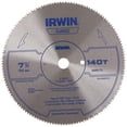 thumbnail image 1 of Hoja de sierra circular IRWIN Classic Series Steel 140T 7 1/4 pulgadas, 1 of 6