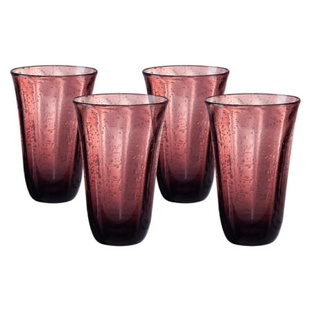 Bubble Glass Pipe - Artland Savannah Bubble Highball Glass - Set of 4