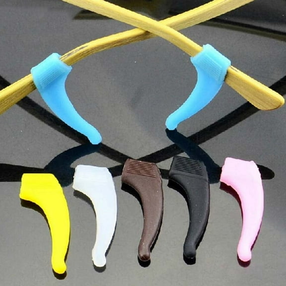 Racing Butterfly Silicone Glasses Ear Hooks Tip Eyeglasses Grip Anti Slip Temple Holder