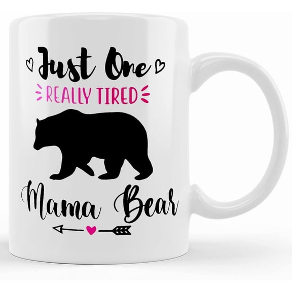 Mom Mug Mama Bear Mug, Mother's Day Gifts For Mom From Son, Kids, Gift For Mom, Funny Mom Mug, Birthday, Christmas Gift 11oz Or 15oz