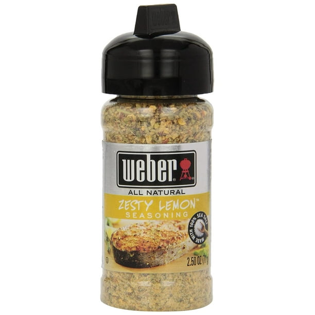 er Grill Seasoning Zesty Lemon, 2.5000ounces (Pack of6) Walmart