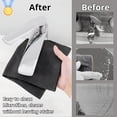 thumbnail image 4 of ACDANC Thickened Magic Cleaning Cloth for Glass,5 Pack Microfiber Streak Free Cleaning Cloths,Reusable Lint Free Miracle Wipes for Windows,Mirrors,Car Windshield,Stainless Steel, 4 of 8