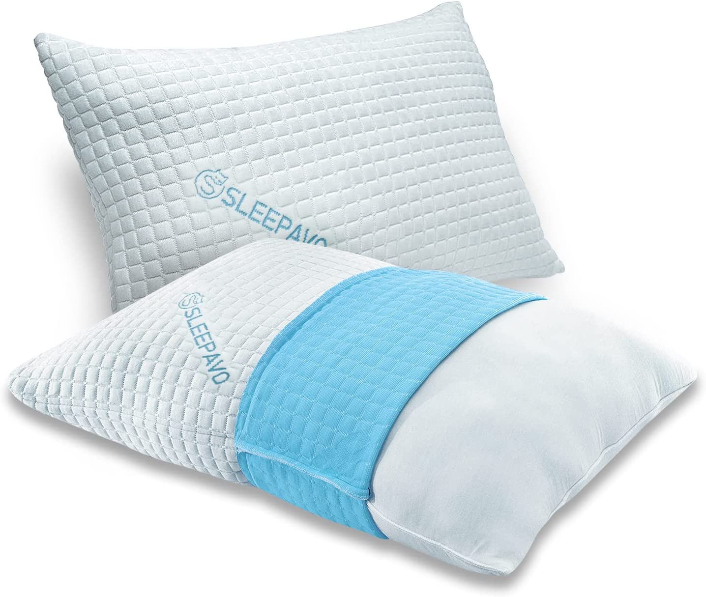 walmart shredded memory foam pillow