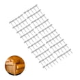 thumbnail image 3 of 100Pcs  Tacks Pins Fasteners, Rust Resistant Nails with Cloth Ruler 60inch / 150CM and a Storage Box for Furniture, 3 of 7