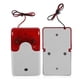 thumbnail image 4 of Methold Sirena estroboscópica con cable de 12V, alarma de sonido, luz roja estroboscópica, sirena de sonido, sistema de alarma de seguridad Electrónica, 4 of 6