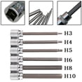 thumbnail image 2 of 1Pc Hex Screwdriver Bit 3/8 Inch Drive Wrench Socket AdapterHand Tools H3-H10, 2 of 5
