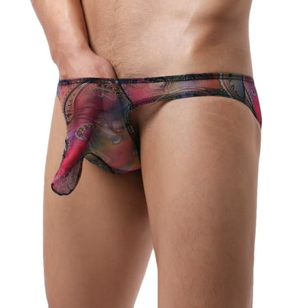 

Lingerie for women valentines day gifts naughty womens lingerie push up corset Ultra Thin Sexy Perspective Printing valentines day gifts Men s Briefs Bag Underwear Men