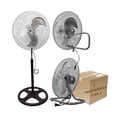 thumbnail image 1 of Ventilador 3 en 1 Pedestal Piso y Pared Metálico 18 Pulg 3Pzs, 1 of 10