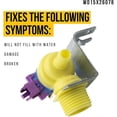 thumbnail image 2 of WD15X26078 Water Valve Assembly for GE Dishwasher Replaces, 2 of 5