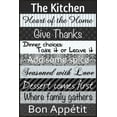 thumbnail image 2 of Gibbons, Lauren 23x32 White Modern Wood Framed Museum Art Print Titled - Kitchen Patterns BW, 2 of 4