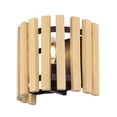 thumbnail image 7 of Varaluz Suratto 1-Lt   Sconce - Matte Black/Honey Blonde, 7 of 7