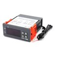thumbnail image 1 of Thermostat Switch Cooling Heating Adjustable Alarm Function Digital Temperature Switch 110V?220V Black, 1 of 4