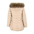 thumbnail image 5 of iHPH7 Long Puffer Coat Women Long Winter Coats for Women Warm Winter Coats for Women Hooded Puffer Jacket Women Overcoat for Women Womens Winter Clothes Long Puffer Jacket Womens Khaki XXL, 5 of 9