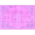 thumbnail image 1 of Ahgly Company Indoor Rectangle Abstract Purple Modern Area Rugs, 3' x 5', 1 of 4