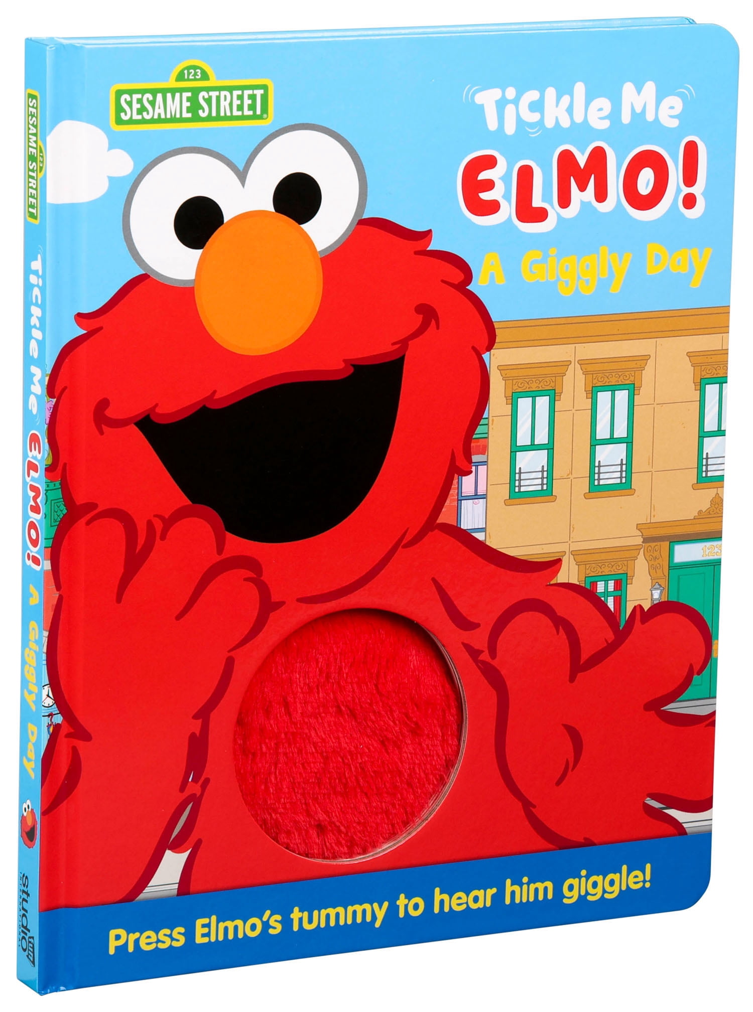 Sesame Street: Tickle Me Elmo: A Giggly Day Board Book, Elle