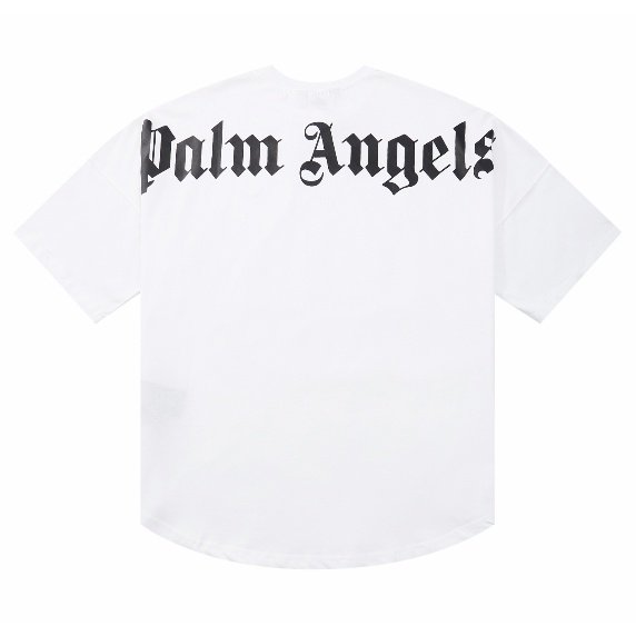 New palm angels Hombres Mujeres Casual Algodón Puro Camiseta De Manga Corta