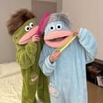thumbnail image 7 of Frog Onesie, Big Mouth Monster Onesie Pajamas, Unisex Adult Silly Pajamas Plush One Piece Cosplay Suit Loungewear, 7 of 7