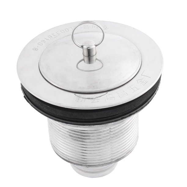 Unique Bargains Kitchen Bathroom Stainless Steel Bar Sink Strainer